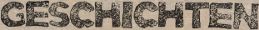 Geschichten